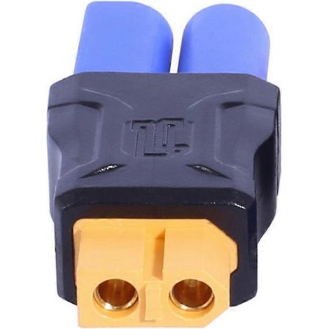 Adaptateur EC5 vers XT60, connecteur XT60 vers EC5 (sans fil), connecteur de batterie, adaptateur EC5 vers XT60 mâle/femelle. (1/5)