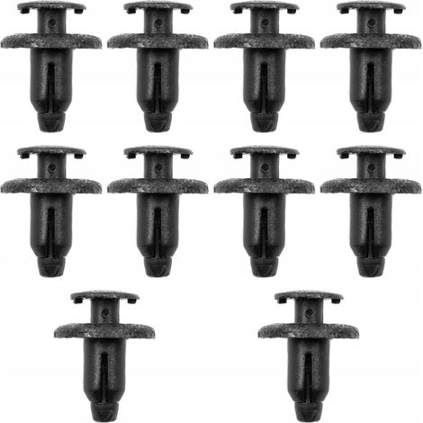 10 clip per perni Honda CBR Suzuki GSX Yamaha 6 mm