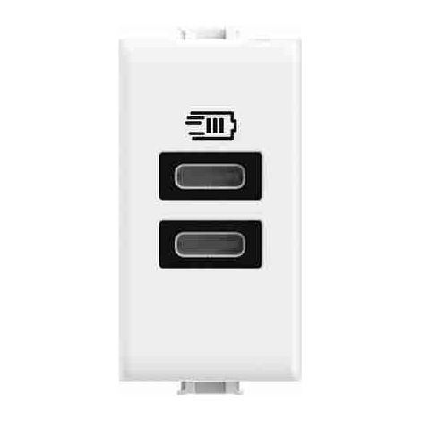 BTIAM4191CC USB-Ladegerät mit zwei Typ-C-Anschlüssen – 15 W