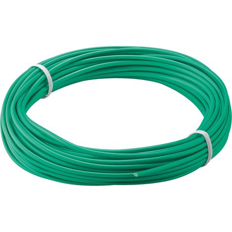 GOOBAY Kupferlitze 55042, 1x 0,14 mm², isoliert, 10 m, grün (1/5)