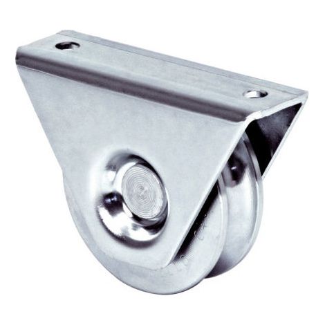 Comunello 327 Ruota Gola Tonda con Supporto 80mm