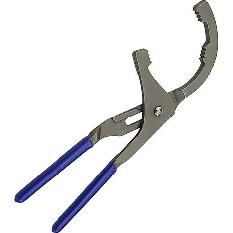 Clé à filtre à huile réglable, pince à filtre en acier, outil ergonomique pour entretien automobile, réparation de voiture, garage, atelier, moteur, outil de mécanicien, 225 mm (1/5)