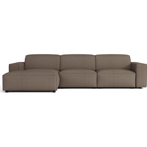 Selsey Sellmo - Canapé d'angle - 287 cm - Brun clair (1/5)
