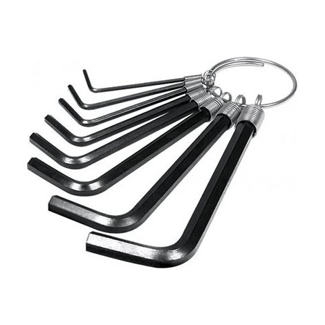Juego 8 llaves allen 1,5-6mm krt408001 kreator (1/2)