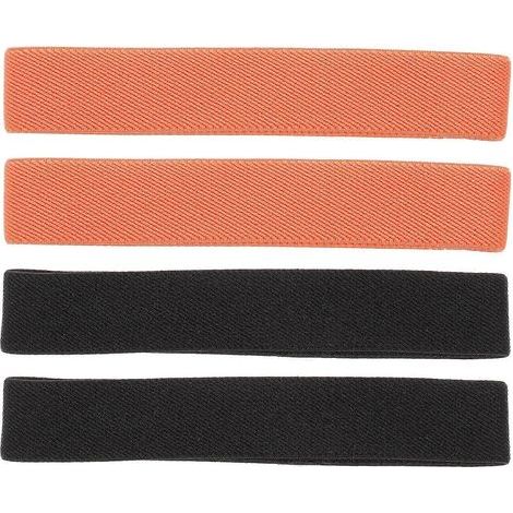 Set mit 4 elastischen Nylonbändern für Lebensmittelbehälter, Bento-Boxen und Lunchboxen – 15,00 x 2,50 x 0,50 cm – Farbe zufällig (1/4)