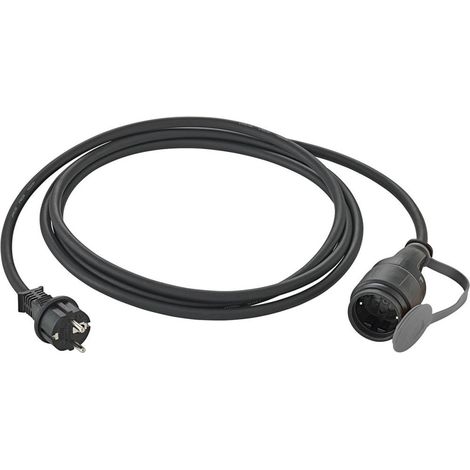 Fortis Schuko-Verlängerungskabel 20m H07RN-F3G1,5 IP44 mit Kabelfixierung (1/3)