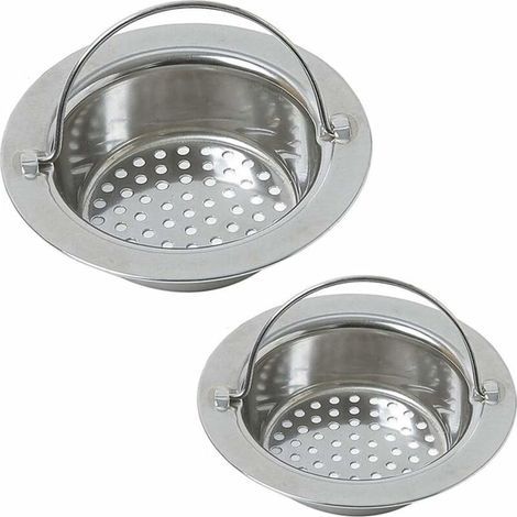 Filtre evier Cuisine nettoyant Plug Trou Cheveux Catcher Évier Bouchons Bouchons évier de Cuisine Cuisine évier crépine 2pcs (1/5)