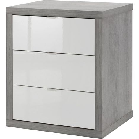 PRATICO CASSETTIERA 45,2X55XH65,5 CM CEMENTO (1/4)