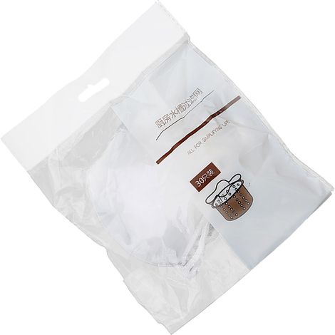 Küchenspülen-Abfallfilternetz aus hochdichtem Polyester, Einweg, elastisch, geruchlos, 30 Stück (1/5)