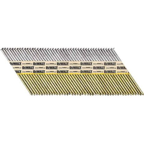 Dewalt Bright Ring Shank Nails 2.8 x 50mm Clipped Head Pack 2200 DNPT28R50Z