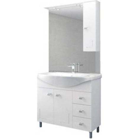 MOBILE BAGNO EVA 105 COMPLETO BIANCO