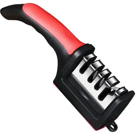 Aiguiseur Couteaux Professionnel Affuteur Couteau Professionnel Aiguiseur Ciseaux Avec une Base Antidérapante pour Restauration Polissage Couteaux et Ciseaux(2355.7cm) (1/5)