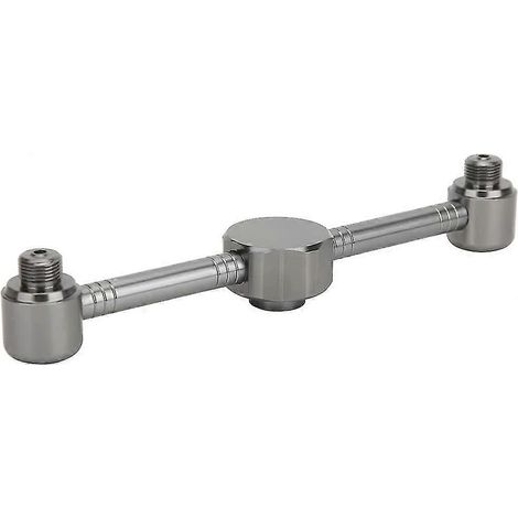 Gaskocheradapter aus Aluminiumlegierung für Outdoor-Camping (zwei Köpfe) (1/5)