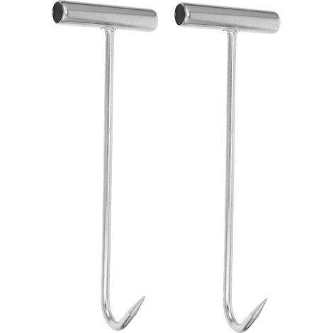 T Shaped Hook for Manhole Cover Manhole Lifting Hook Pulling (1/5)