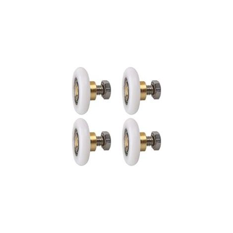 Stück (20 mm) Duschkabinenrollen, Duschkabinenrollen für Schiebetüren - Crezuo (1/4)
