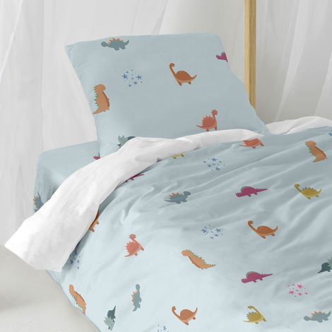 Ensemble nordique mini dinosaure 2 pièces 140x200 cm (Lit 80) (1/5)
