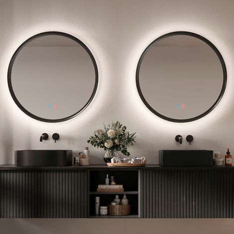 espejo de baño con luz LED