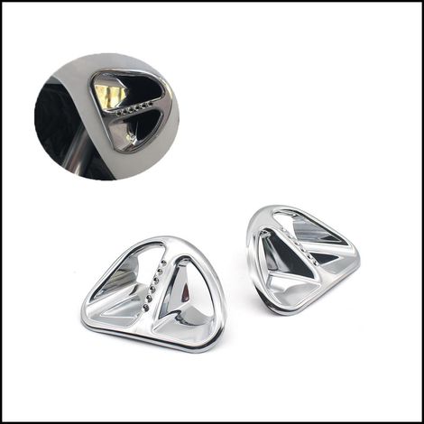Fits Gold Wing GL1800 models, 2001-2011, including electroplated parts, decorative parts and modification accessories for air intakes and vents.