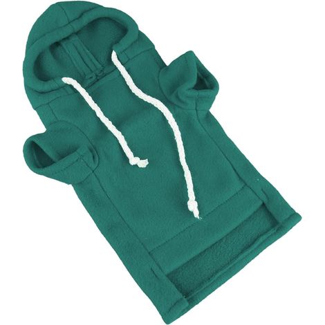 Kleidung für Kleintiere, weicher Pullover für Frettchen, modisch, warm und hautfreundlich für den täglichen Gebrauch. (Grün)