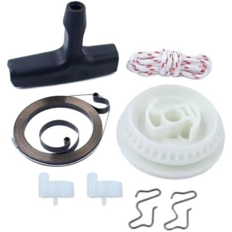 Kit lanceur avec poulie et cliquet pour débroussailleuse MS210 MS230 Démarrage facile Poignée ergonomique Corde et ressort inclus (1/3)