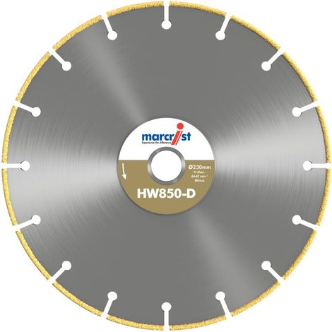 Dämmstoff-Trennscheibe HW850-D 230 x 22.2 mm