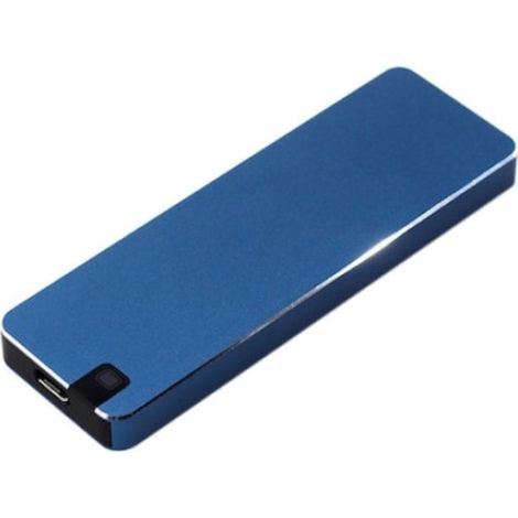Disque dur SSD externe, 4 To, bleu, USB 3.0, portable