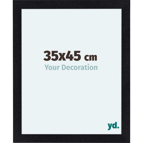 yd. - Cadre photo 35x45 - Noir Mat - MDF - Como (1/5)