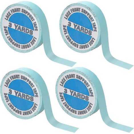 Lot de 4 bandes adhésives double face pour perruques à lace front et extensions de cheveux (1/5)