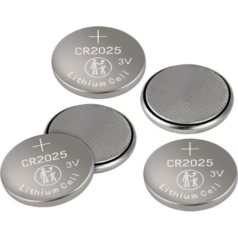Blister de 5 piles Esperanza CR2025 (EZB108)