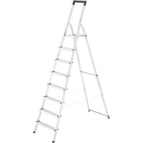 Escalera tijera aluminio L40 EasyClix (8 peldaños) R HAILO