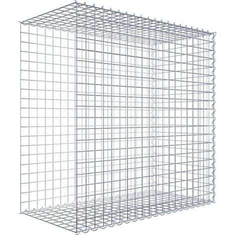 Gabiondeco - Gabion - Element de prolongation en longueur 100 cm x 100 cm x 50 cm (L x H x P). maille 5 x 5 cm. Spirale. Avert.: il manque une grille - Made in Germany (1/5)