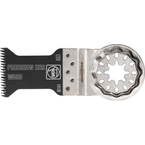 Lame E-Cut Précision Hcs Starlock 65 X 50mm. Denture Japonaise Double Pour Tous Les Matériaux Dérivés Du Bois, Les Plaques De Pl
