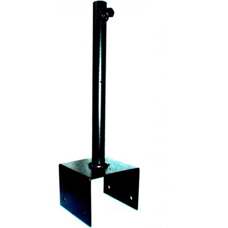 Support de fixation 9x9 cm pour girouette en fer forgé