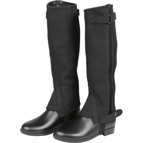 Kerbl Minichaps ClassicStretch Gr.140 waschbar mit Reißverschluss schwarz 328771