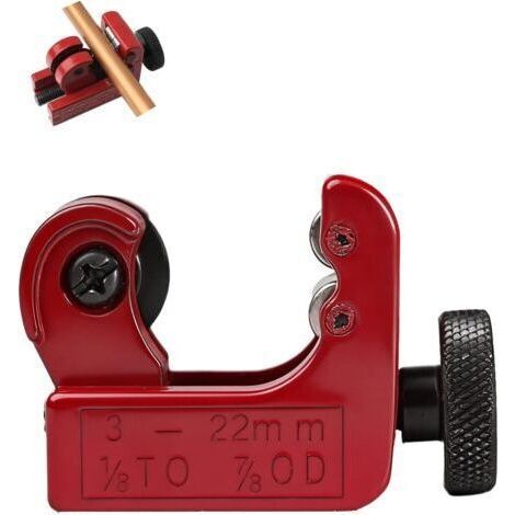 Mini Copper Tube Cutter, Tube Cutter Pliers, 3-22 Mm, Versatile Cutting Tool for Cutting Steel, Brass, Aluminum, PVC Tube (1/5)