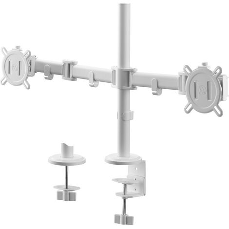 One For All DM 2220 Support Moniteur Blanc Bureau (1/5)