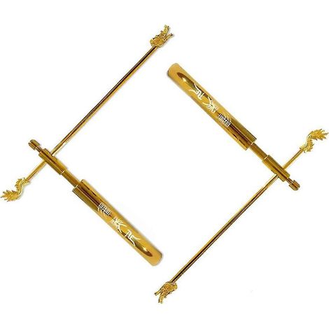 Goldene Drachen-Wünschelruten aus Kupfer, abnehmbar und leicht zu transportieren (1/5)
