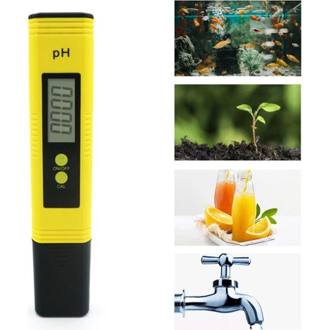 Numerique Ph Metres Ph Metre Precision 0,01 Ph 0-60 Celsius -14 Ph Plage De Mesure De L'Eau De Brassage Des Aliments (1/4)