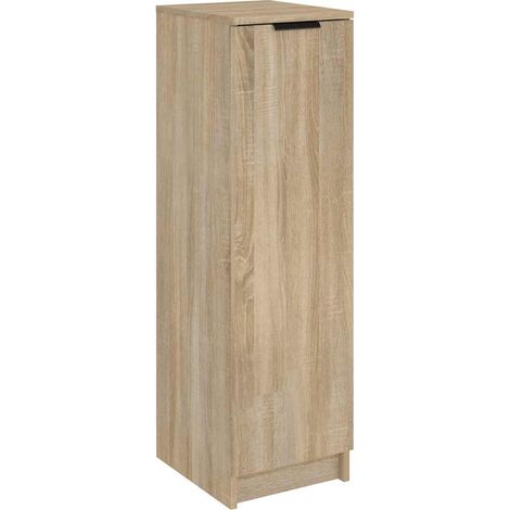 Maison Exclusive - Zapatero madera contrachapada roble Sonoma 30x