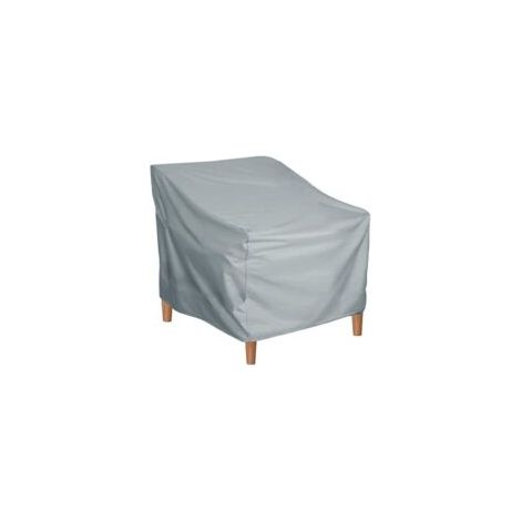 Sollbry Housse de protection imperméable pour chaises d'extérieur, meubles de jardin empilables, housse de protection anti-poussière pour siège simple707970/102cm (1/4)