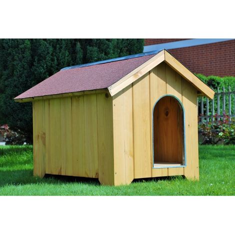 Cuccia per cani in legno, doghe spessore 16mm Serie Super Dog – Mod. 500/02 - 120006 (1/4)