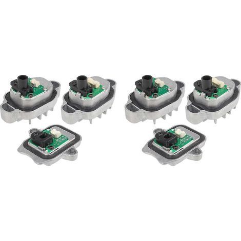 6-teiliges LED-Modul Angel Eyes, gelbe Lichtquelle 63117419615 63117419610 für BMW F30 F31 F35 LCI 2014-2019 Tagfahrlichtmodul