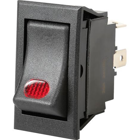 interruttore con spia 20a-12v  45553 (1/3)
