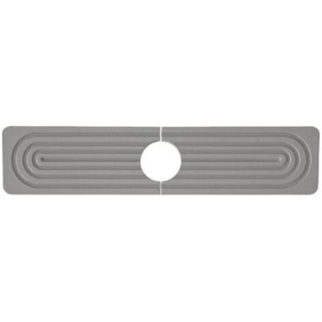 royaluxe-Tapis de cuisine absorbant, terre de diatomées, anti-éclaboussures, séchage rapide, convient pour évier de cuisine, camping-car, plan de travail de salle de bain (gris, 60 x 10 cm) (1/5)