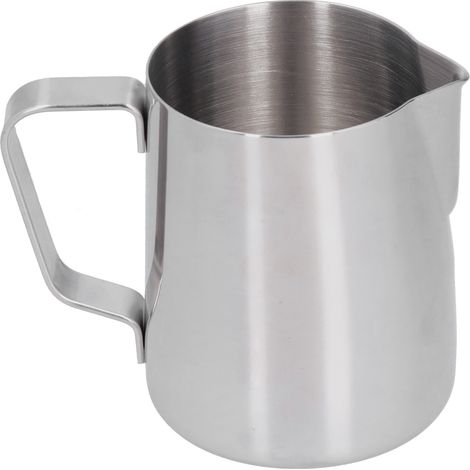 Pichet à lait en acier inoxydable avec bec verseur pointu et graduation, 350 ml (1/5)