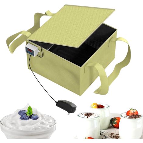 Boîte chauffe-pain électrique avec colonne levée, thermostat réglable, idéale fermentation pâte