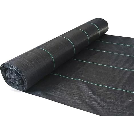 rotolo rete anti-erbacce saturnia anti-weed mesh 1.55x100 m 110 gr/m2