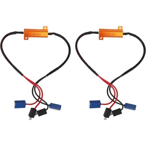 Stück LED-Widerstände, präzise Dekodierung, integriertes Design, klein, tragbar, korrosionsbeständig (1/4)