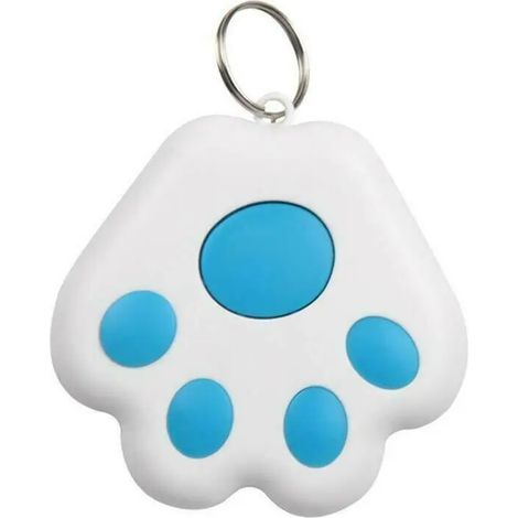 2 mini traceurs GPS pour animaux de compagnie avec Bluetooth, à utiliser dans les voitures, les jouets, les portefeuilles, les clés et les colliers.