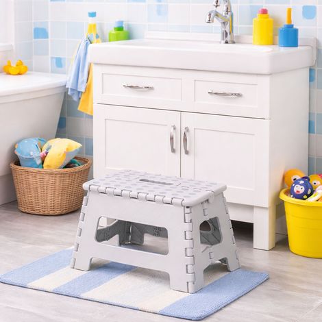 Klapptritt Kunststoff Grau-526000030-grau (1/4)